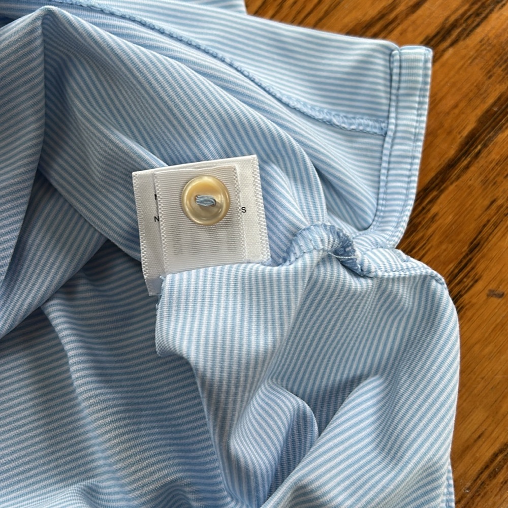 Peter Millar Summer Comfort polo golf shirt. RSM Classic logo. Size Large. - Picture 7 of 11